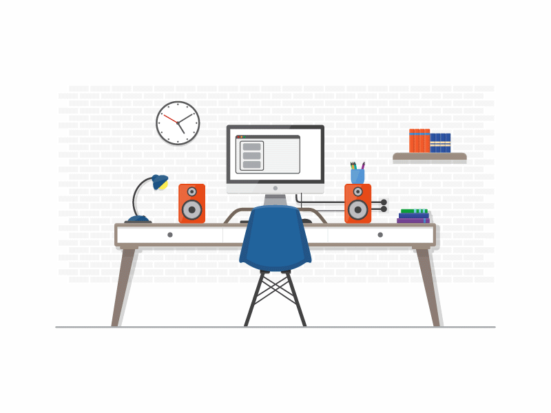 office appearing